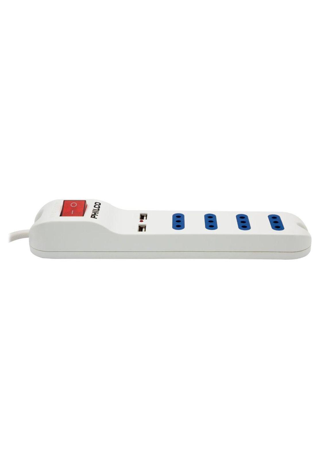 EXTENSION XT41 USB 4 POS BLANCO-0