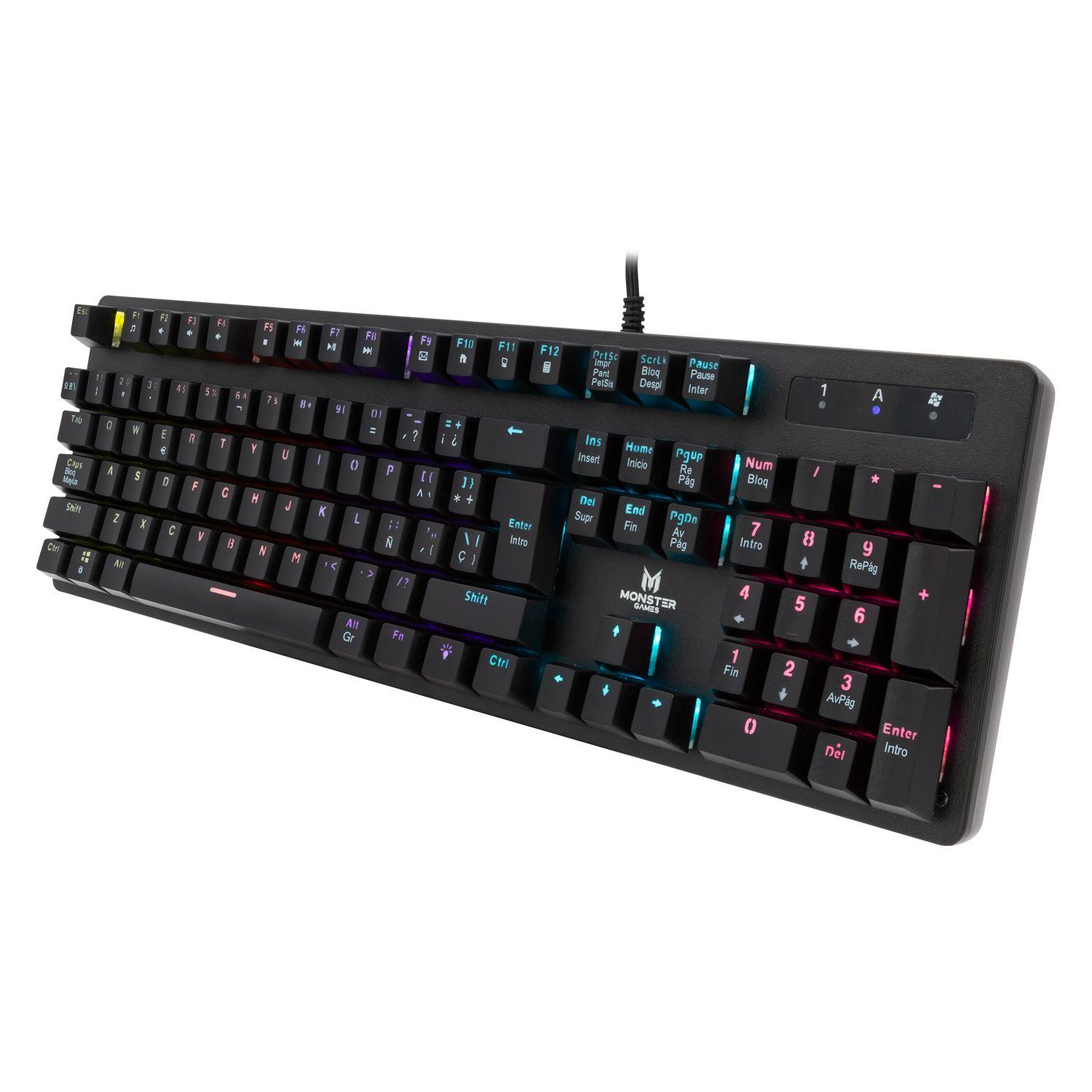 T3118 KEYBOARD MECANICO GAMER MONSTER STRATEGY-2