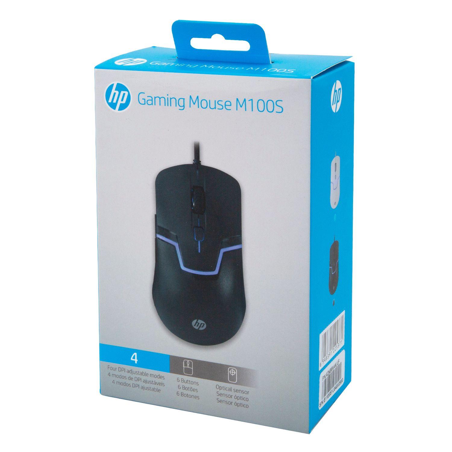 MOUSE ALÁMBRICO NEGRO M100S Open box-0