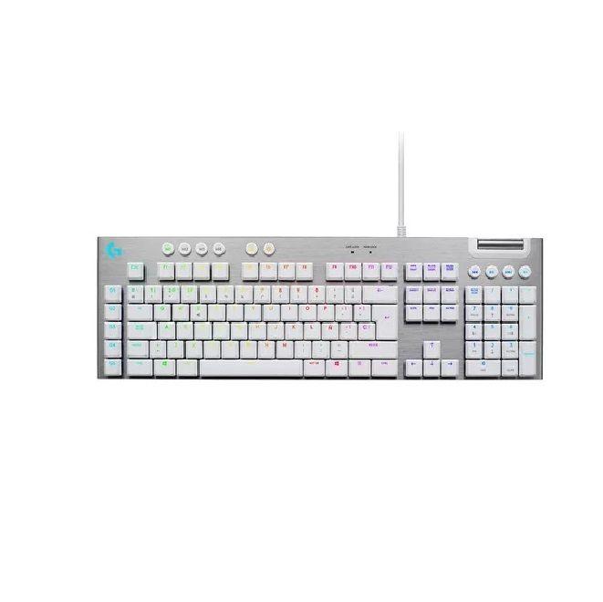 Logitech G815 Teclado Mecánico Tactile En Inglés Multicolor Blanco-0