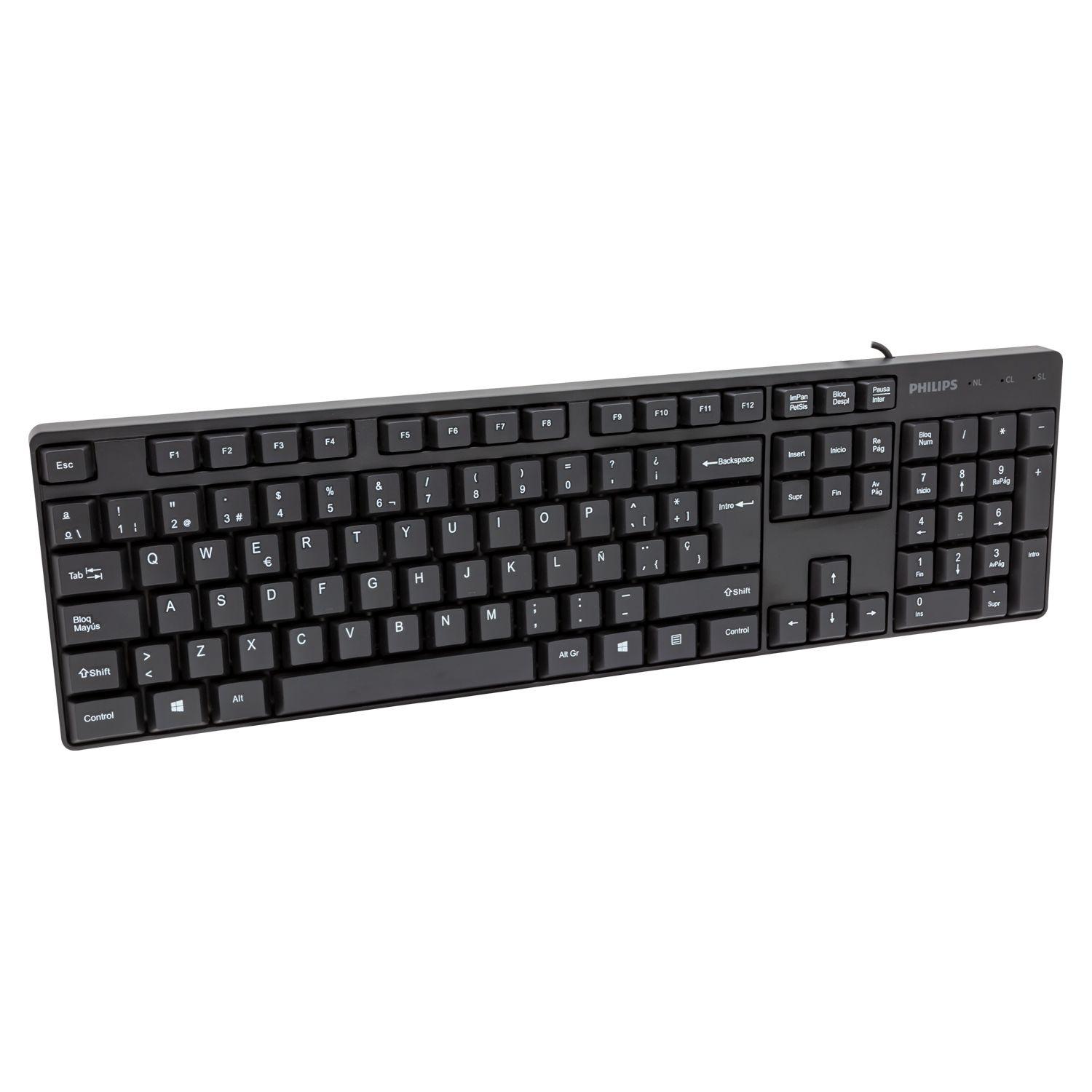 TECLADO ALAMBRICO PHILIPS-2