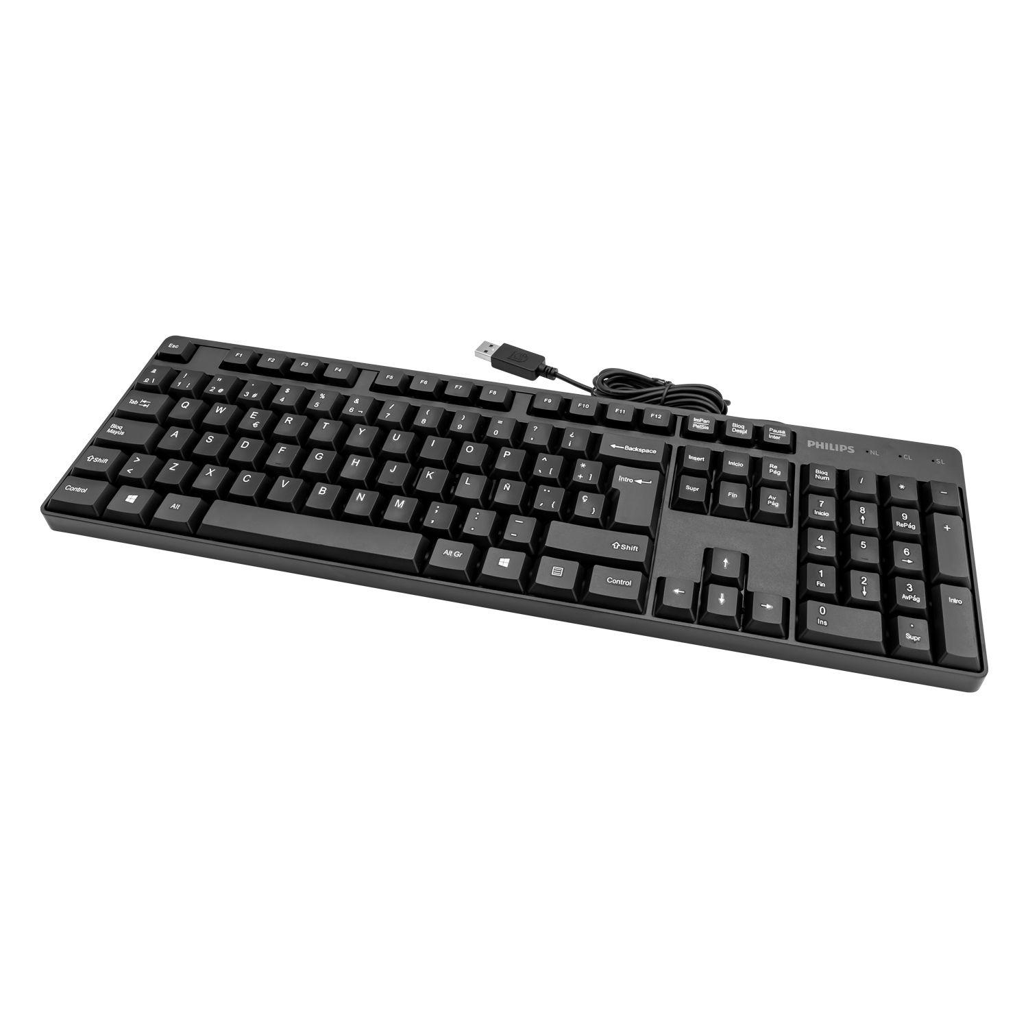 TECLADO ALAMBRICO PHILIPS-5