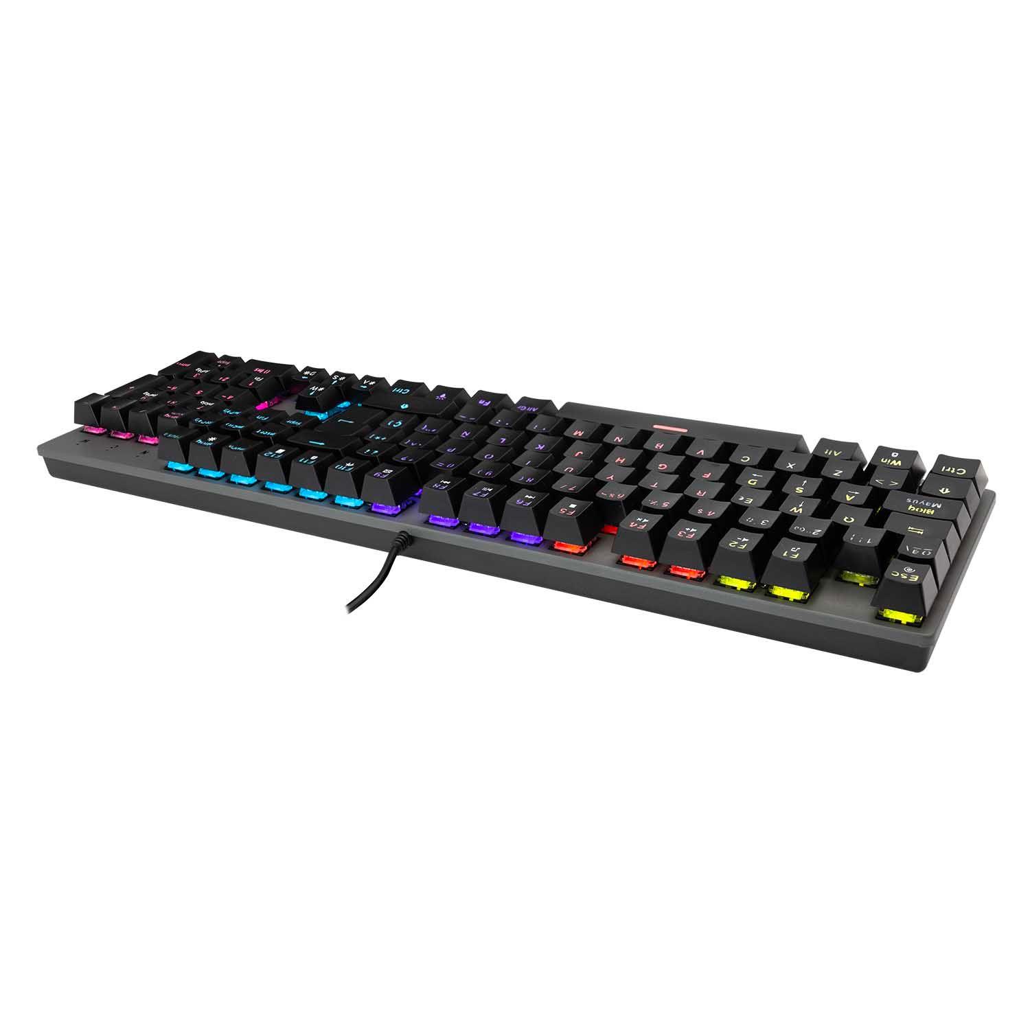 T3118 KEYBOARD MECANICO GAMER MONSTER STRATEGY Open box-4