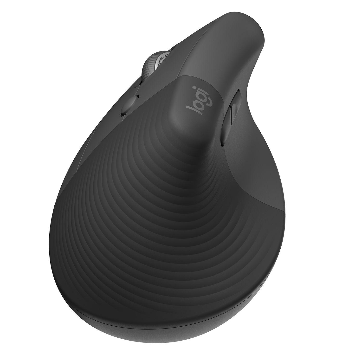 910-006467 MOUSE LIFT ZURDO GRAPHITE / BLACK-2