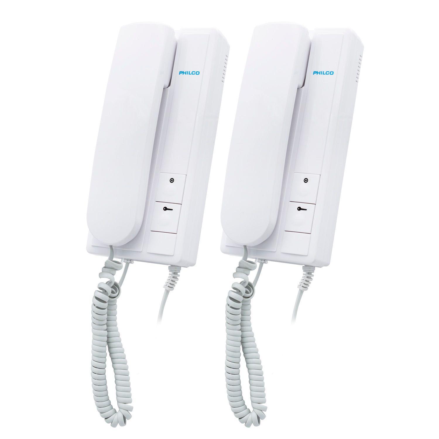 PORTERO ELECT 2 CITOFONOS PHILCO FRENTE METALICO PR-20 Open box-5