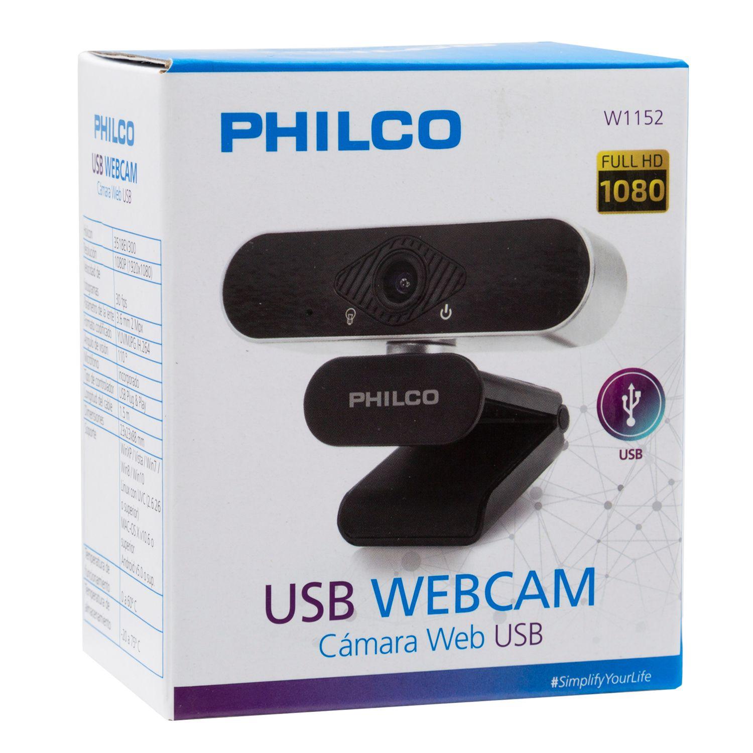 Webcam Philco 1080p Open box-0
