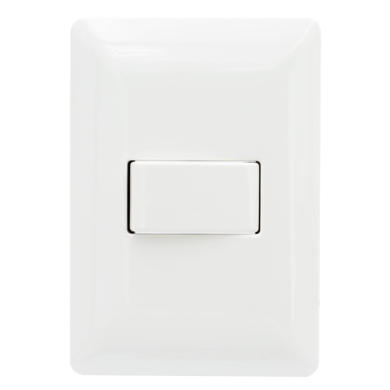 INTERRUPTOR PARA MURO SIMPLE 250V 10A-0