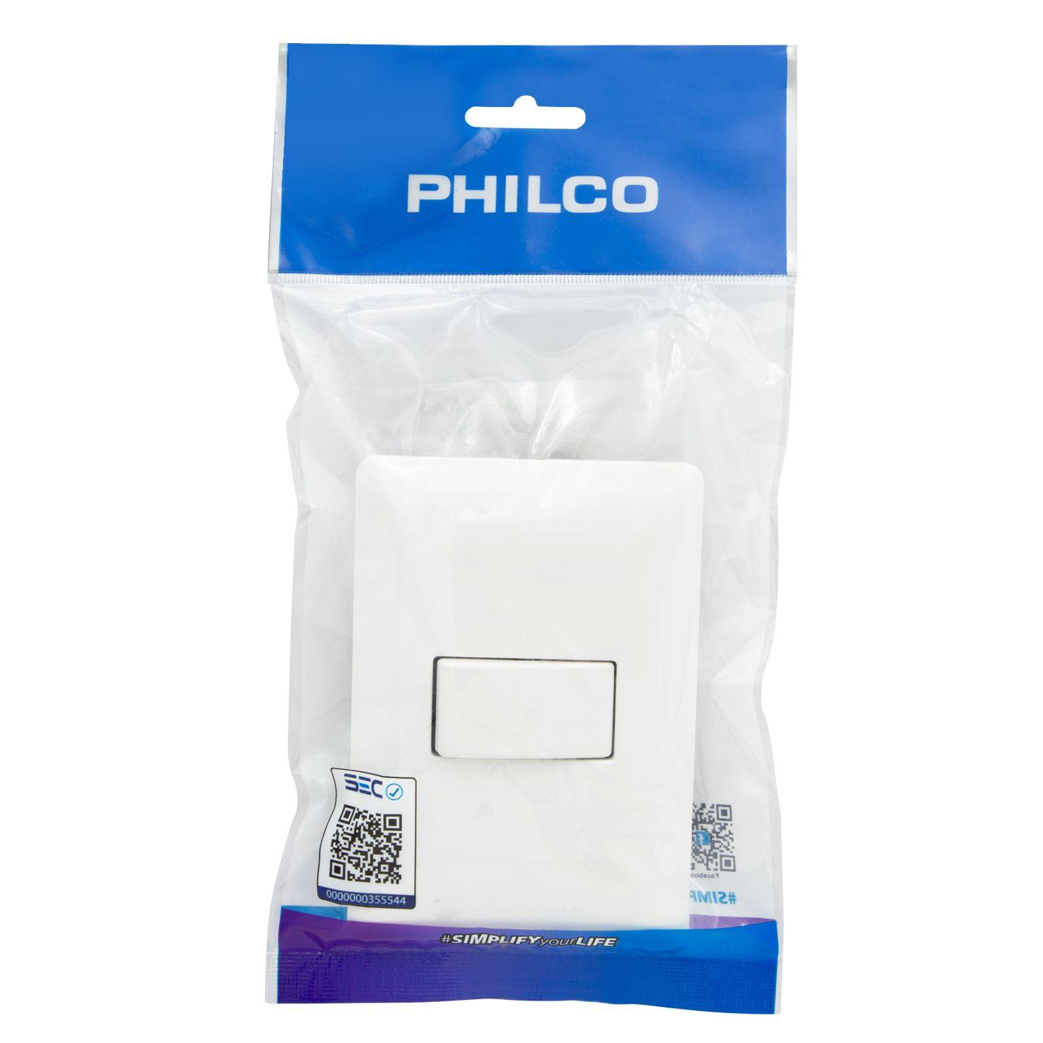 INTERRUPTOR PARA MURO SIMPLE 250V 10A-1
