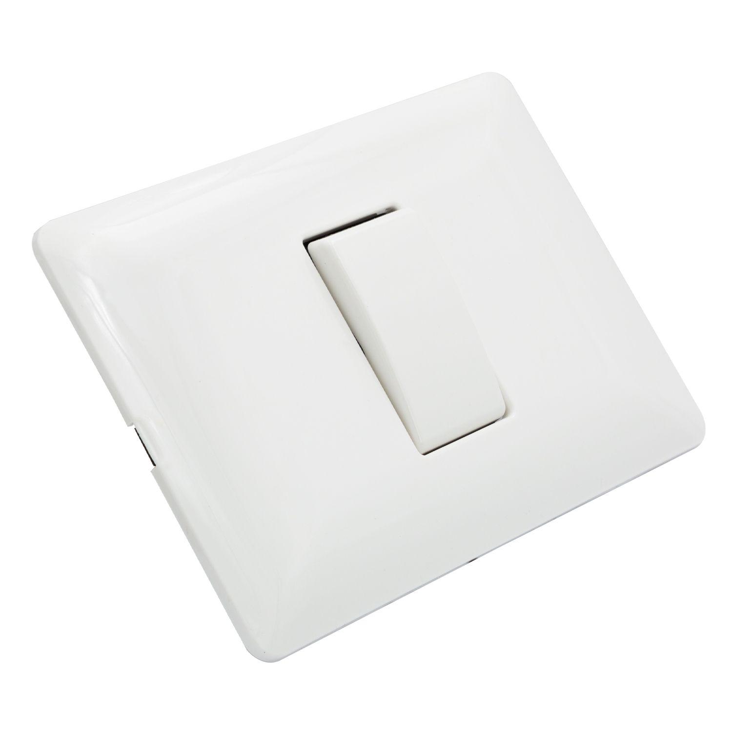 INTERRUPTOR PARA MURO SIMPLE 250V 10A-4