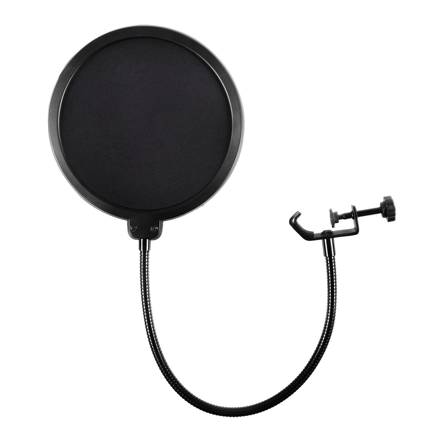 KIT STUDIO MICROPHONE CON SOPORTE / ANTIPOP / STAND PHILCO Open box-4