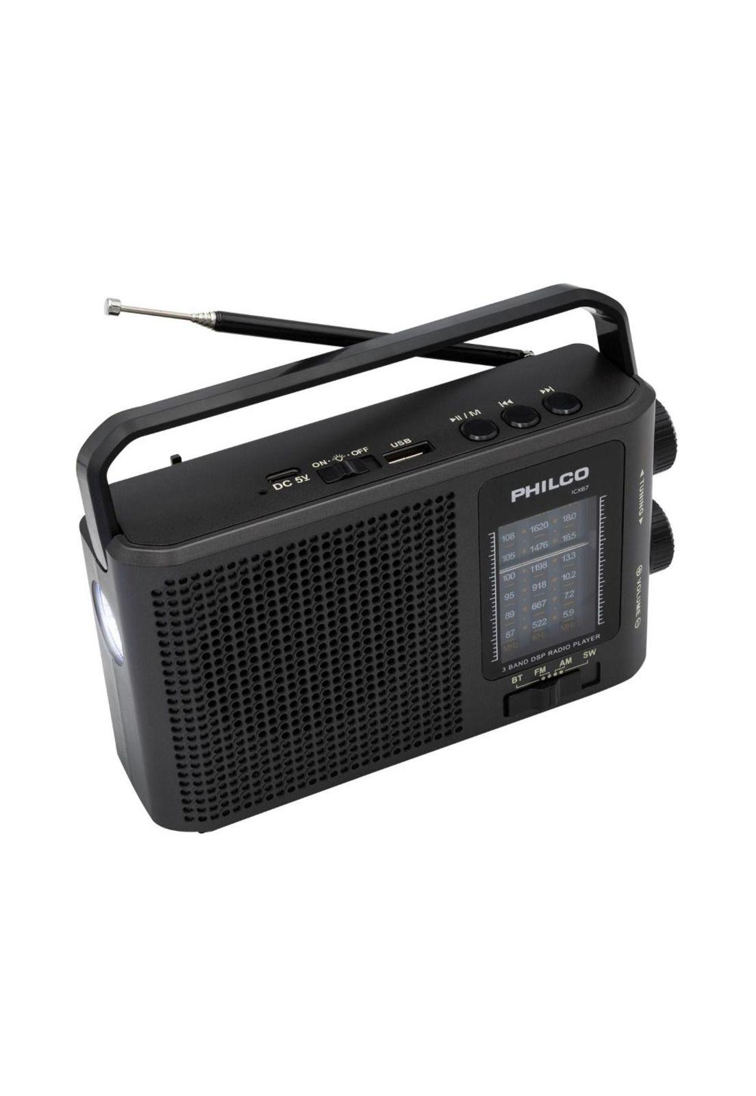Radio Multibanda ICX68 con Panel Solar-2