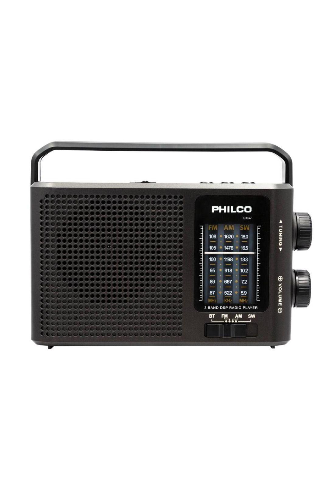 Radio Multibanda ICX68 con Panel Solar-3