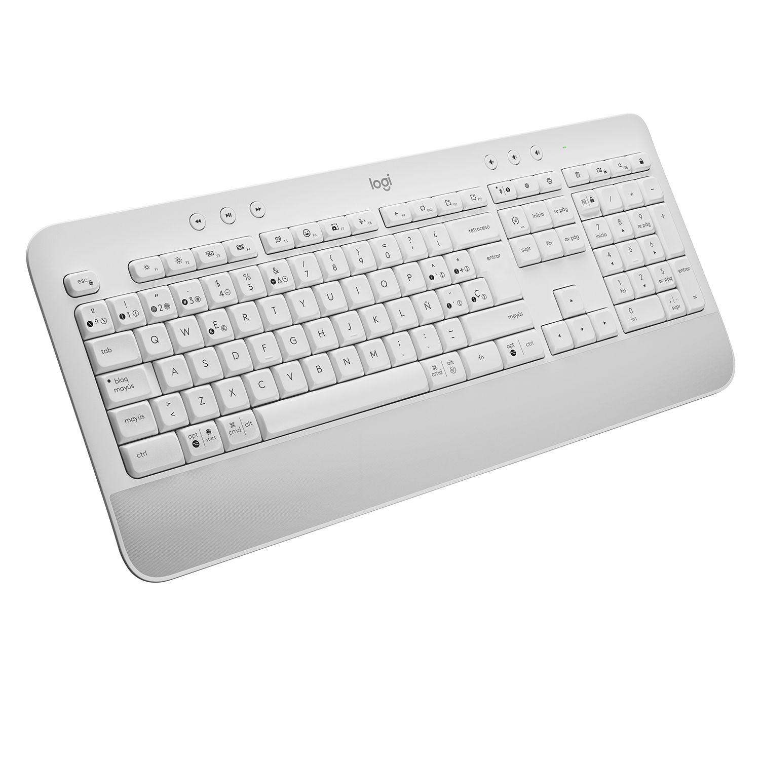 TECLADO K650 WIRELESSBLANCO ESPAÑOL-0