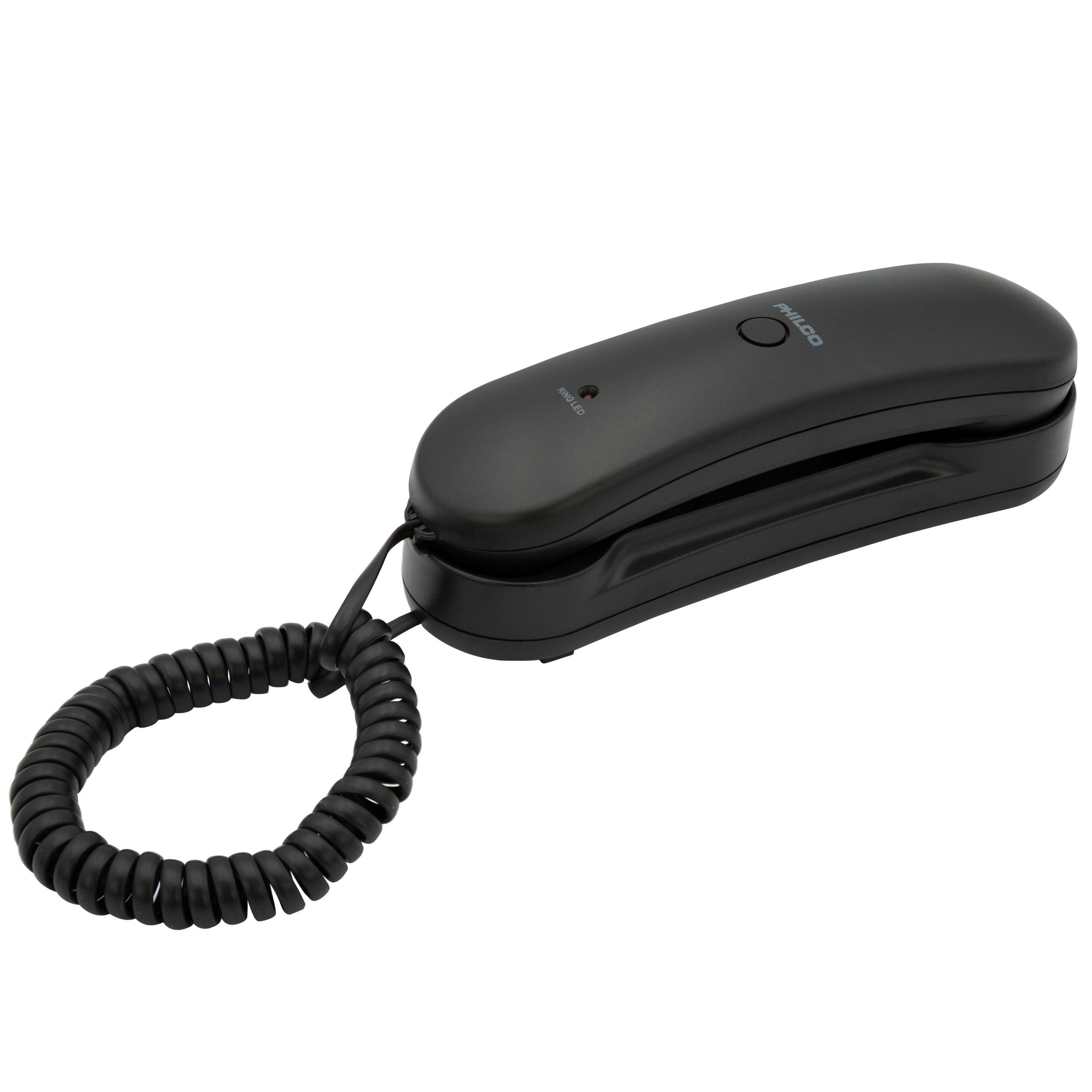 TELEFONO TIPO GONDOLA PHILCO NEGRO 120BK-2