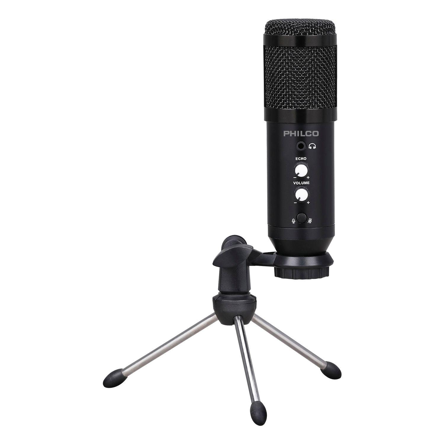 MICROFONO USB CON TRIPODE Open box-1