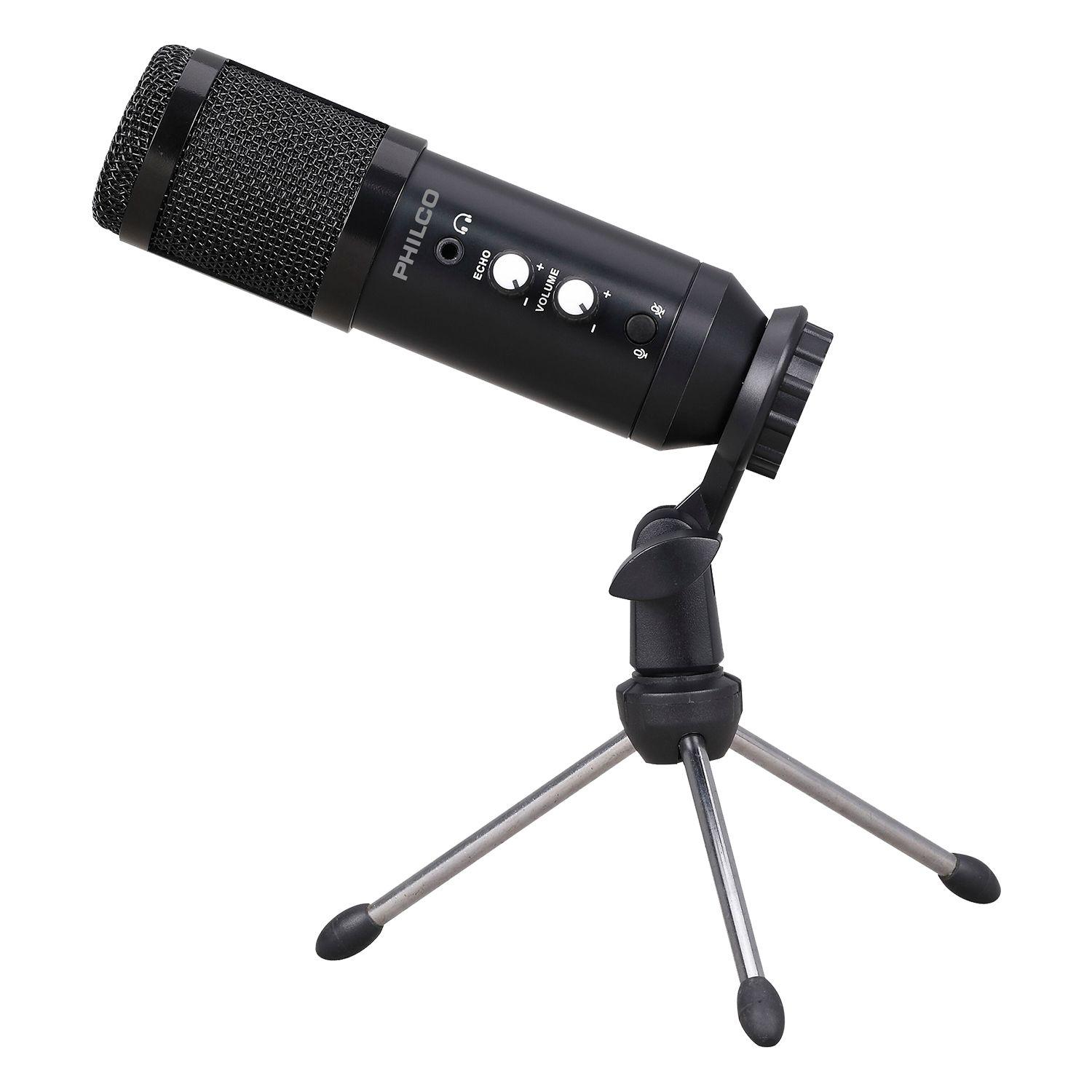 MICROFONO USB CON TRIPODE Open box-2