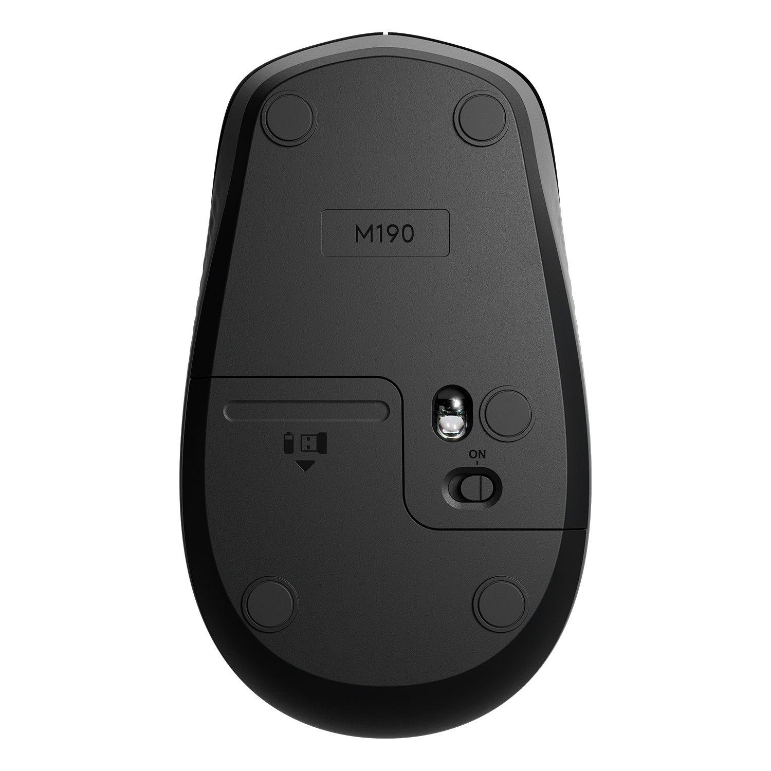 Mouse Wireless Mouse M190 Gris Open box-4