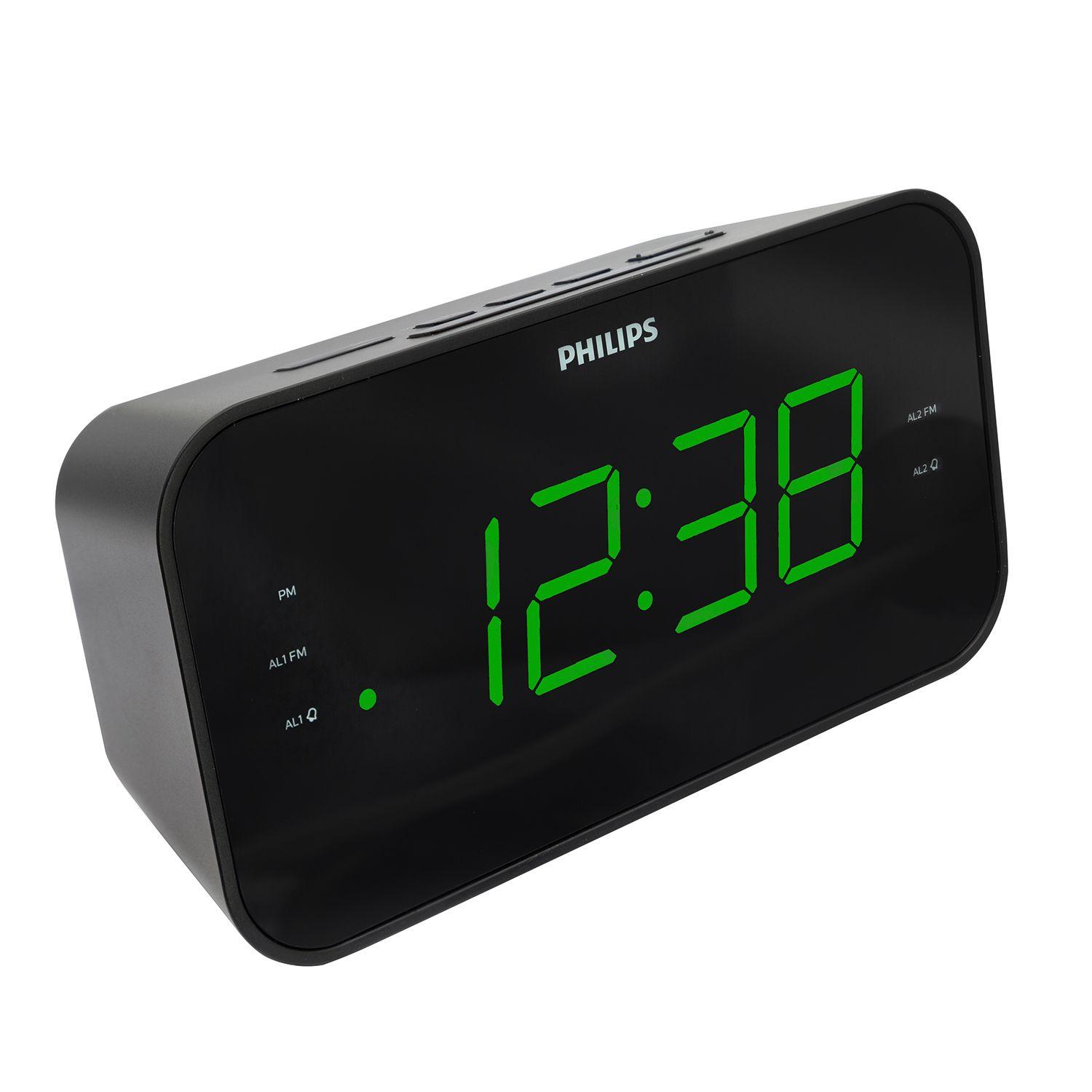 BDSTAR3306 RADIO RELOJ PHILIPS NEGRO Open box-2