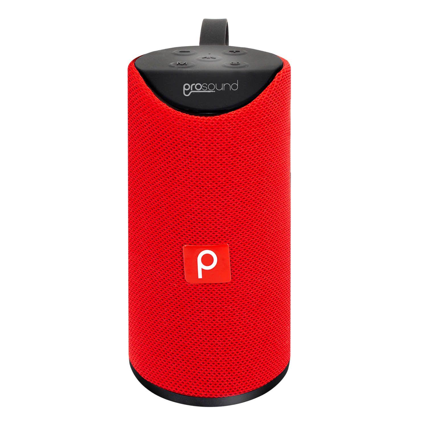 PARLANTE BT SPEAKER P391 PROSOUND ROJO FJ Open box-0