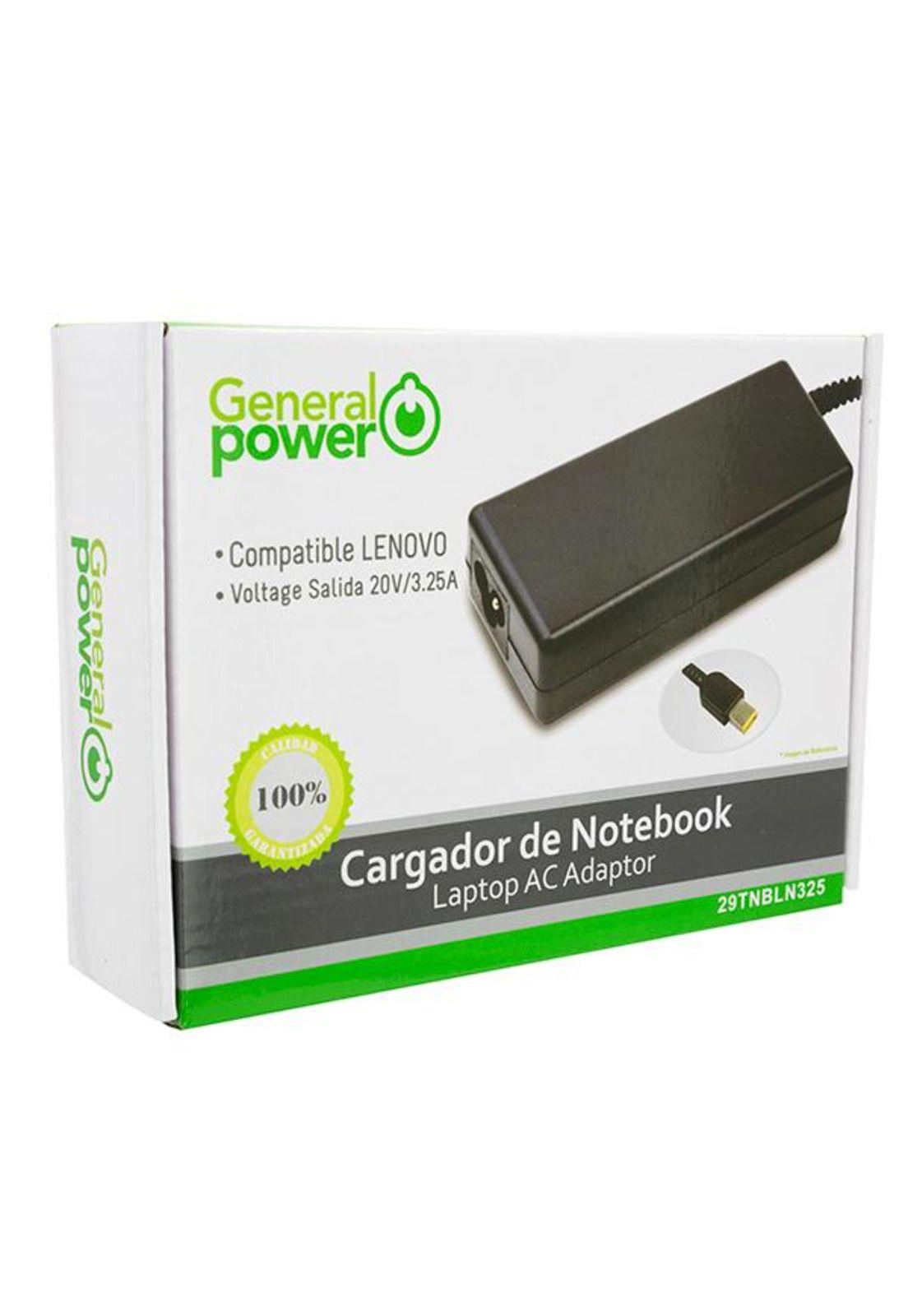 CARGADOR ULTRABOOK COMPATIBLE CON LENOVO 20V-4