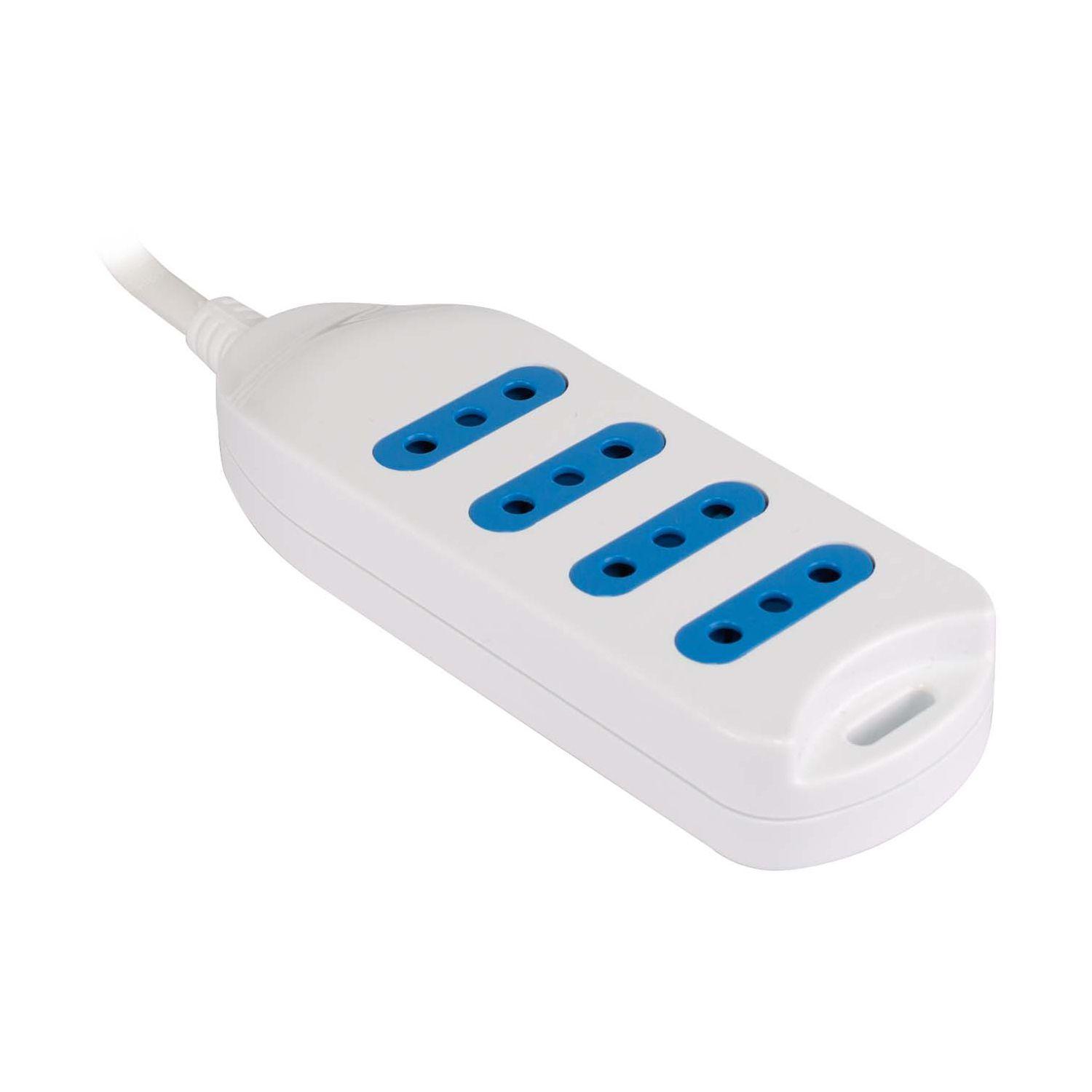 Ext. Multiple 4 Pos. 5.00 Mts Blanca Philco-0