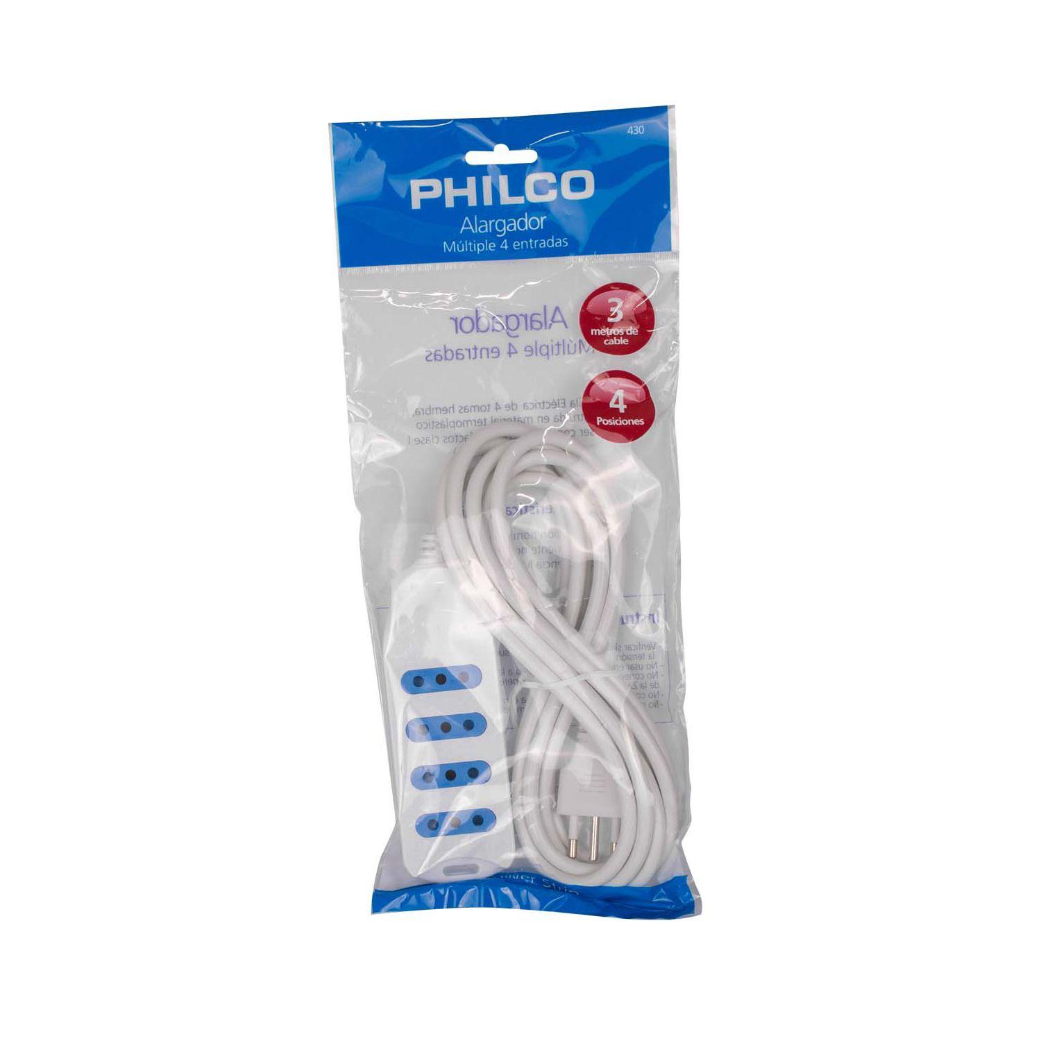 Ext. Multiple 4 Pos. 5.00 Mts Blanca Philco-2