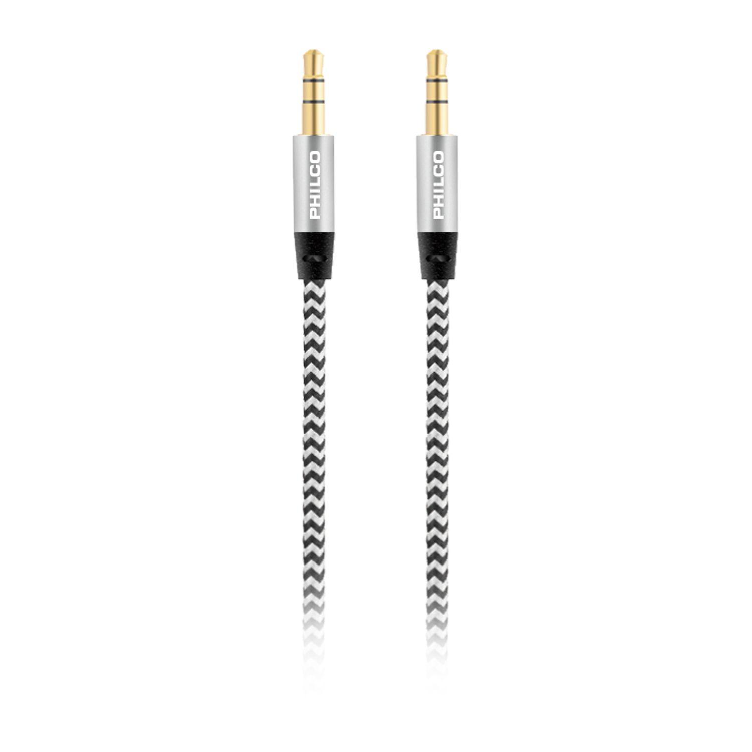 Cable auxiliar 3,5 mm philco 1 m-0