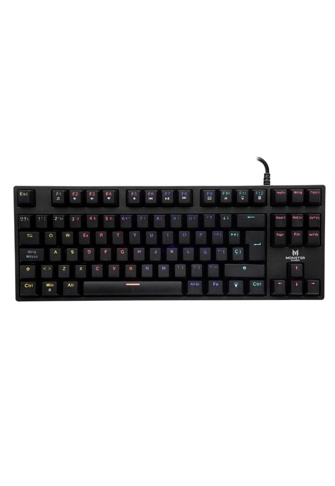 TECLADO MECANICO GAMER MONSTER PUNISHER-4