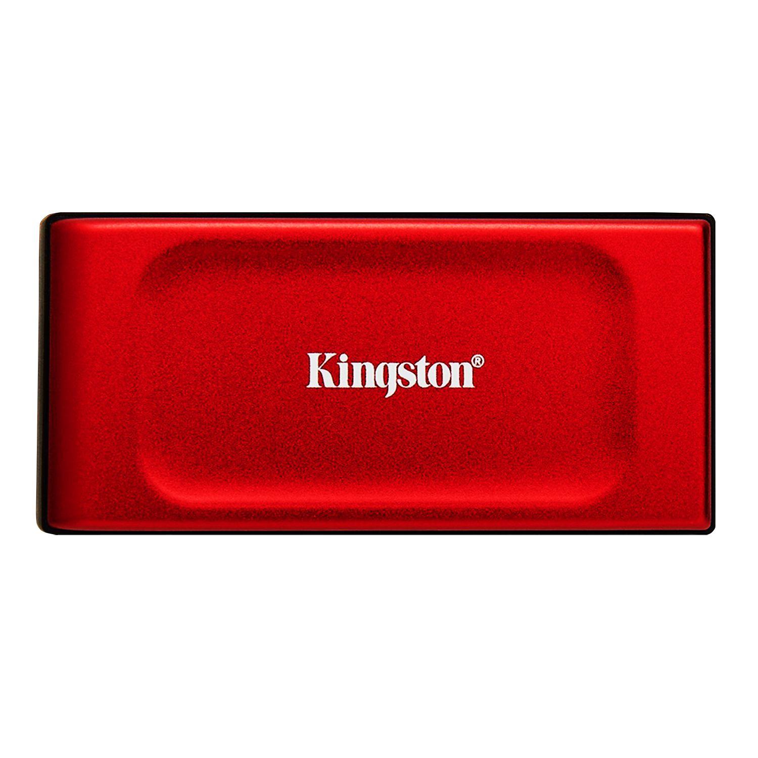 Unidad Sólida Externa Kingston Xs1000r 1tb Color Rojo-0