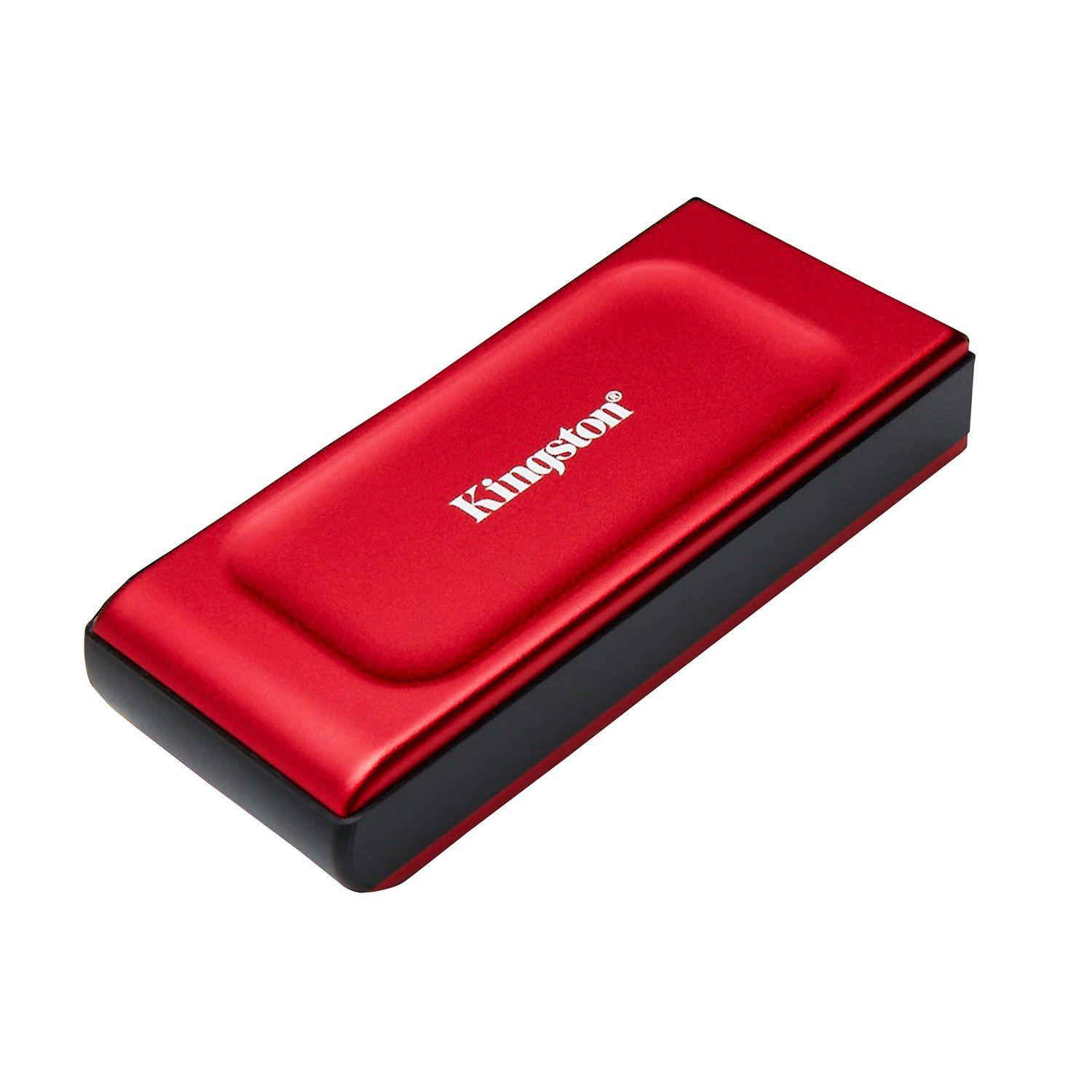 Unidad Sólida Externa Kingston Xs1000r 1tb Color Rojo-1