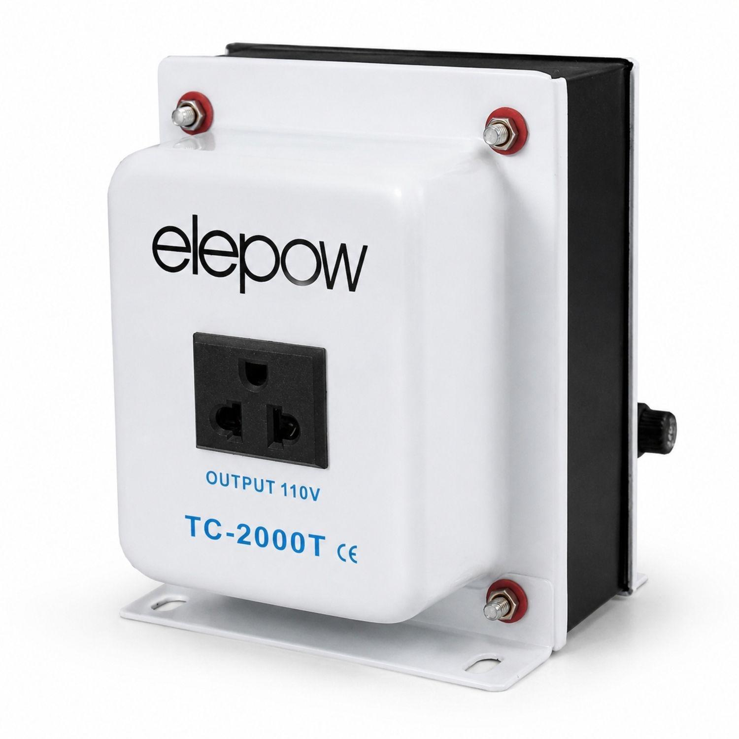 Autotransformador 2000 Watts Con Tierra Tc-2000t-2