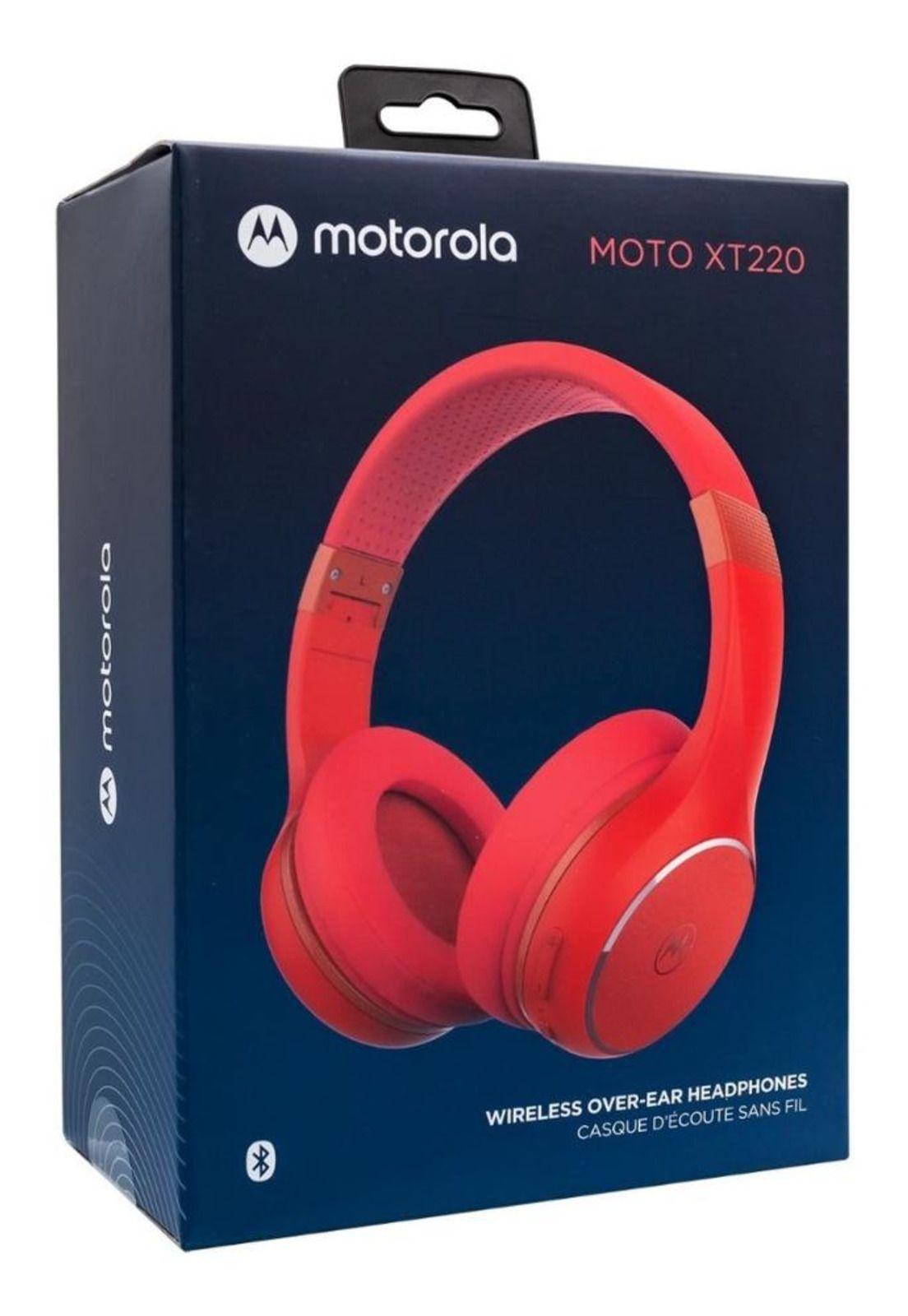 Audifono Motorola Bluetooth79MOTX22RD Rojo-3
