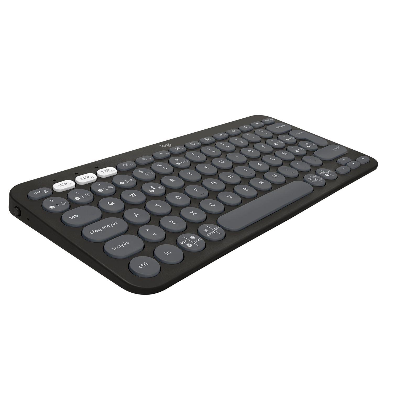 TECLADO PEBBLE 2 K380 GRAFITO Open box-1