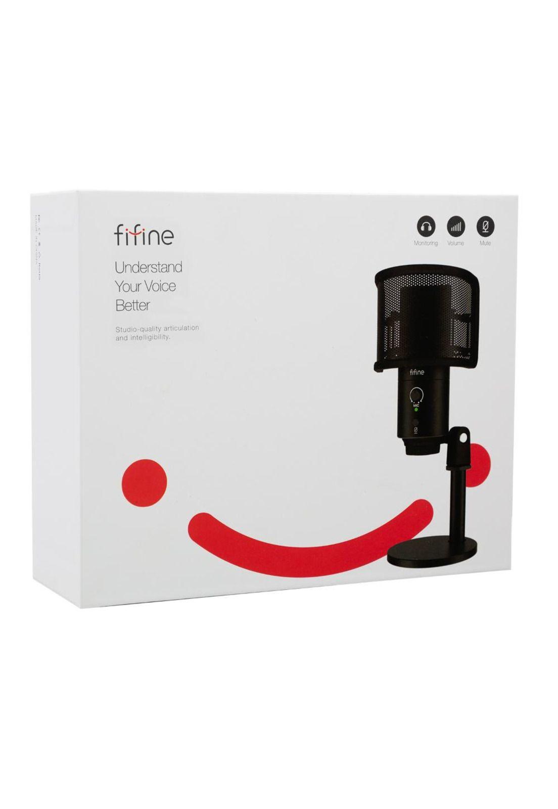 MICRÓFONO USB TIPO C GAMING FIFINE K683B-7