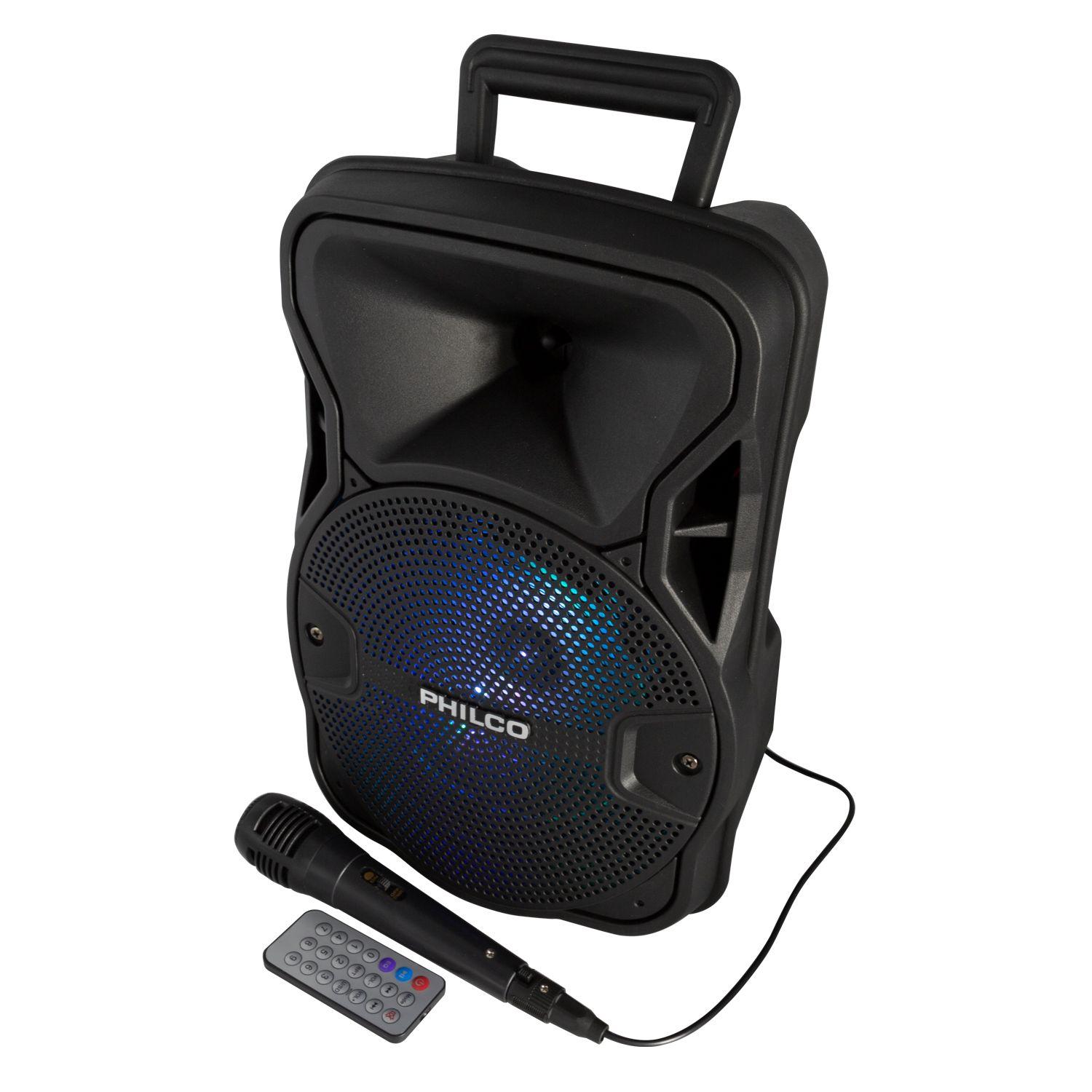PARLANTE KARAOKE BT 8 PULGADAS PHILCO-0