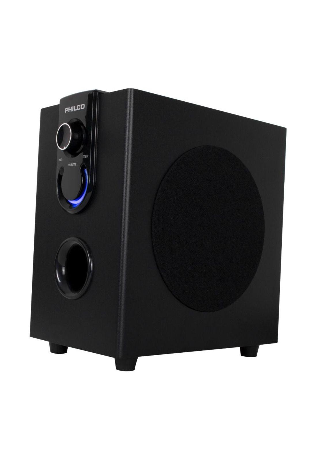 PARLANTE PHILCO 2.1 USB 600 WATSS-2