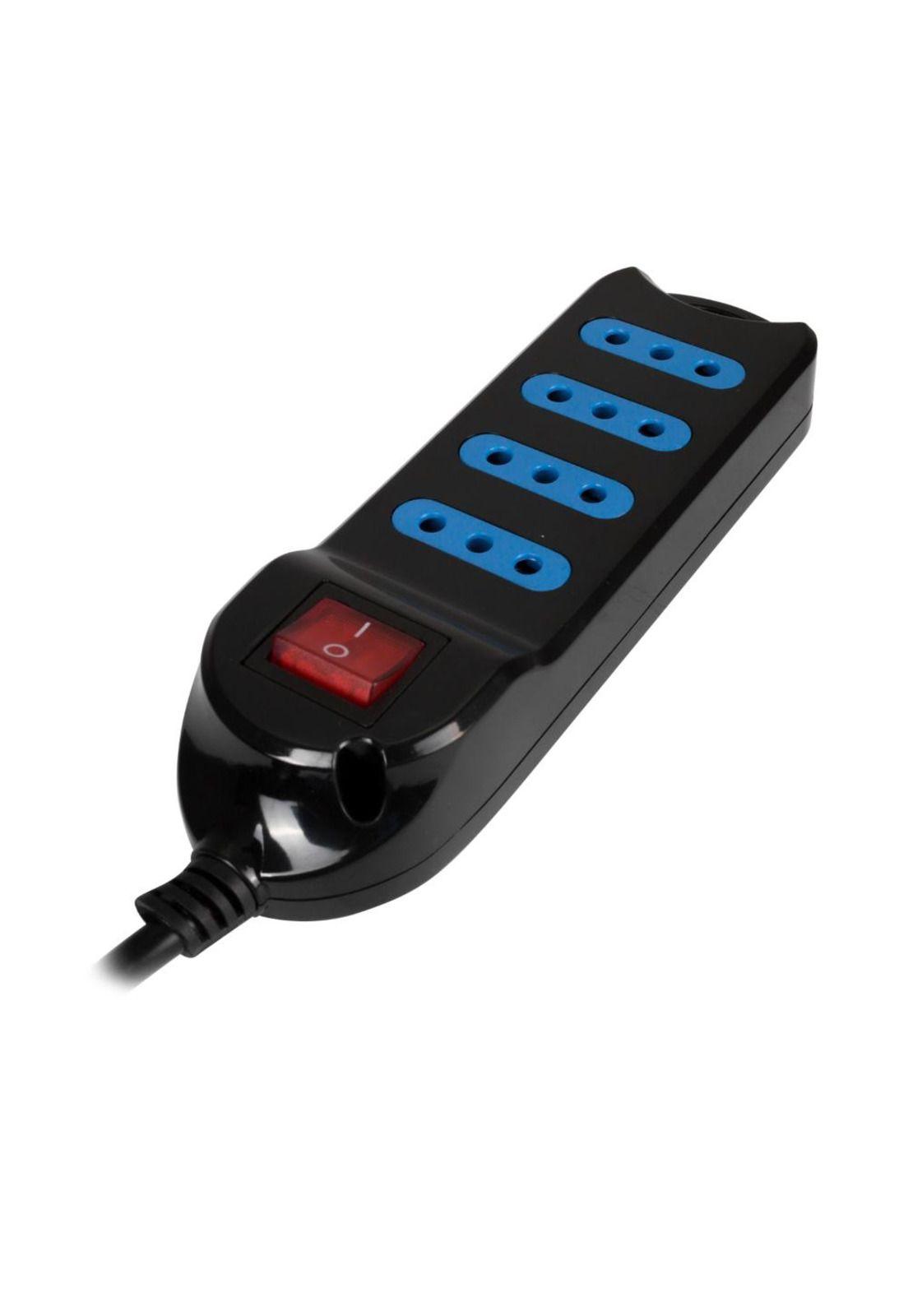 EXTENSION XT30 4 POS COLOR NEGRO-2
