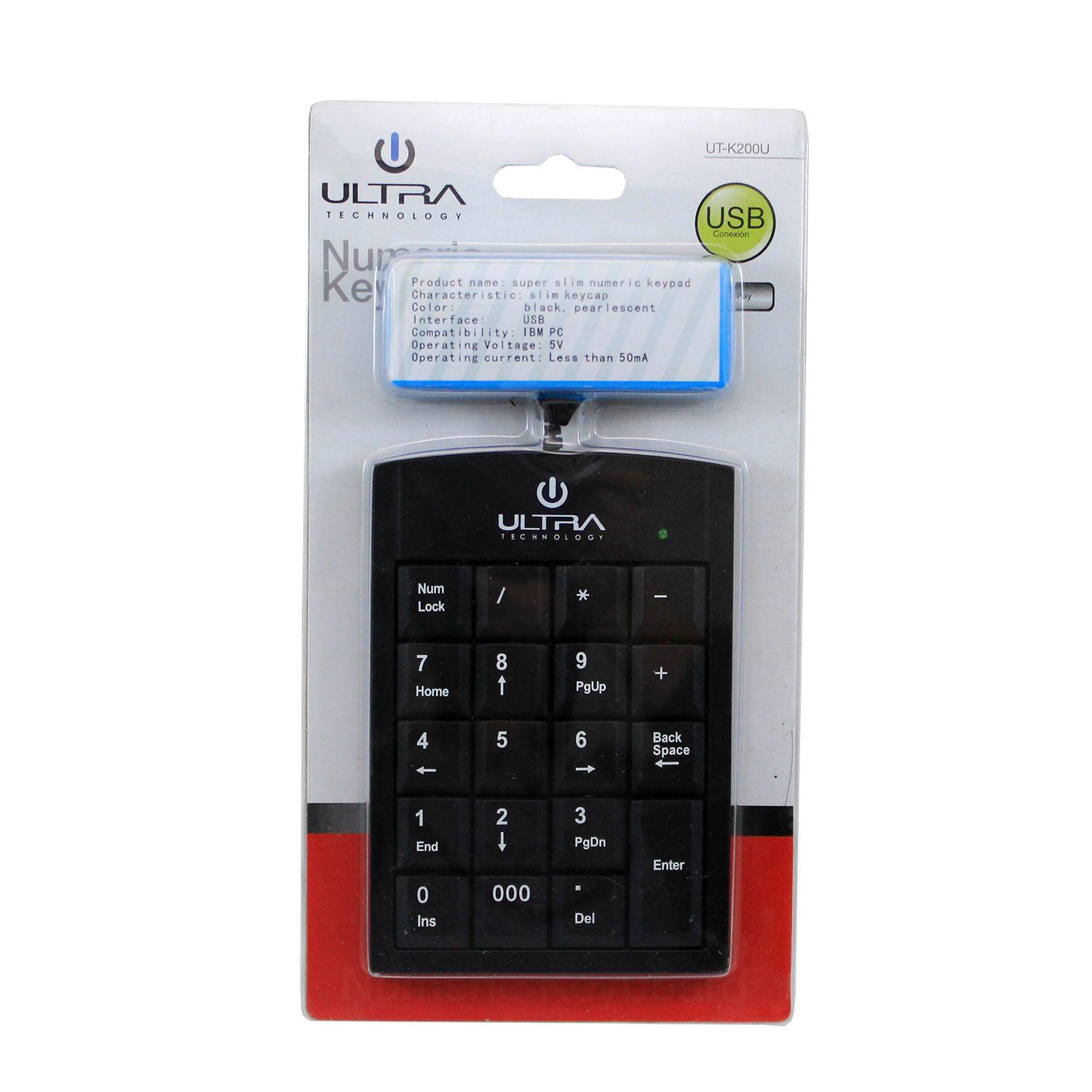 TECLADO NUMERICO USB ULTRA-0
