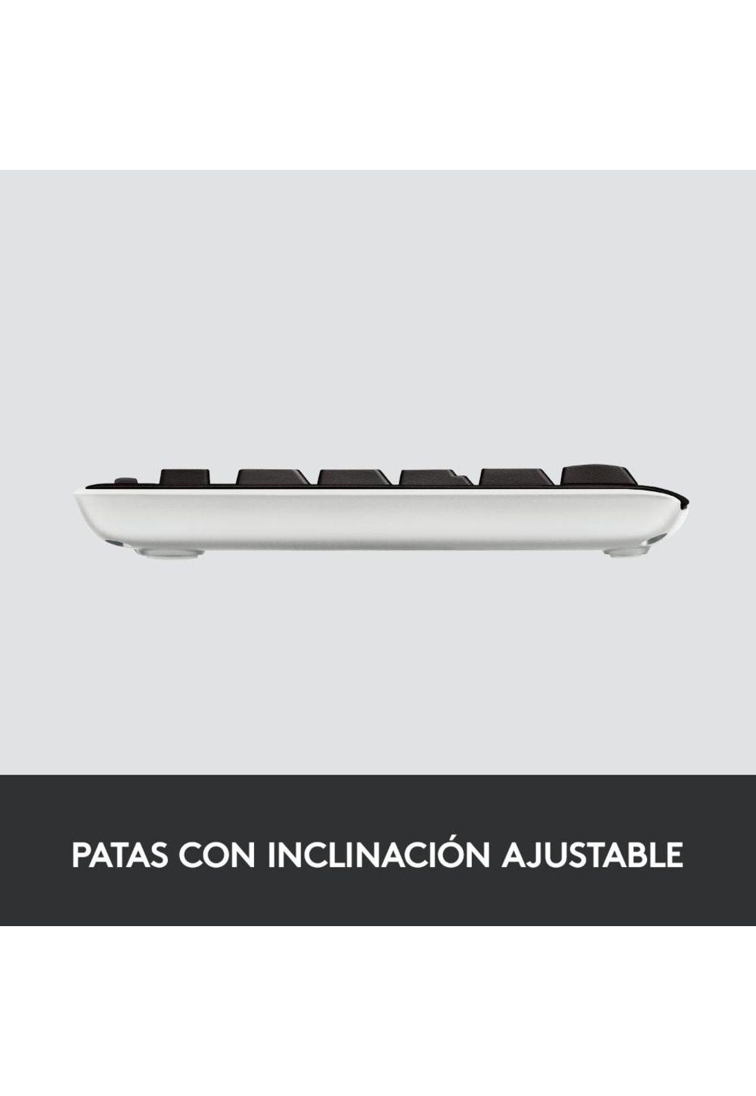 Teclado Inalámbrico Logitech K270 Receptor 2.4 Ghz Negro-3