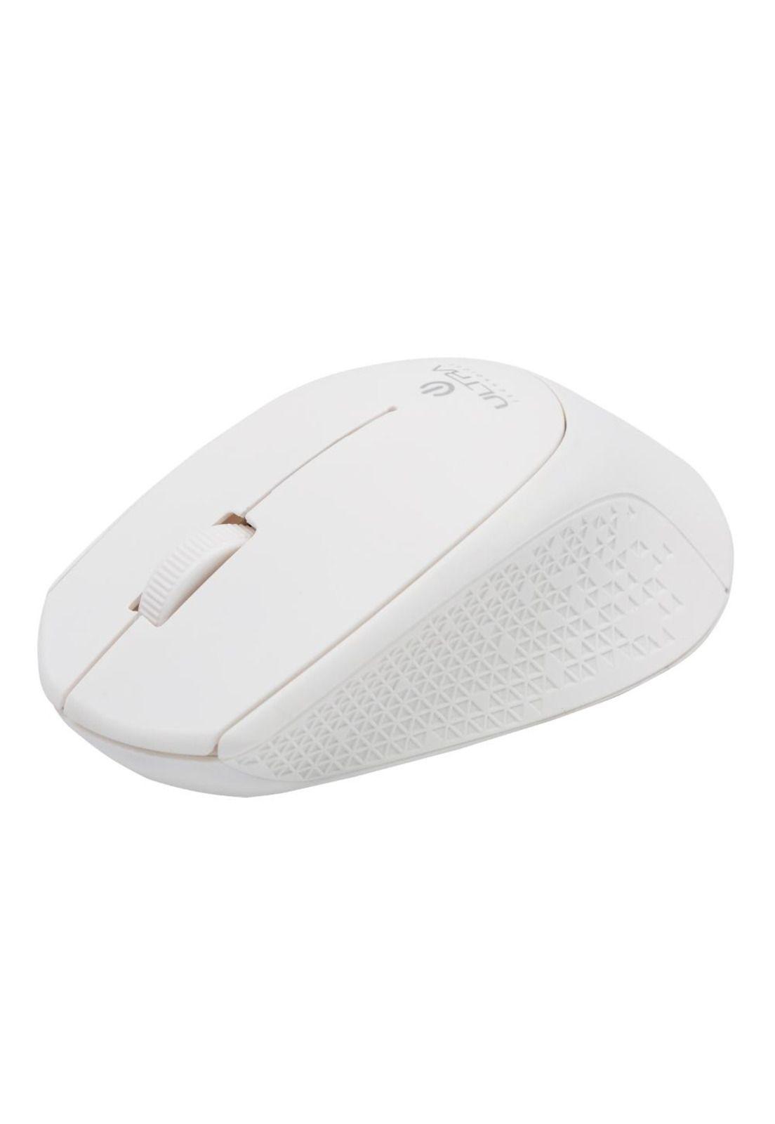 MOUSE OPTICO INALAMBRICO ULTRA BLANCO-4