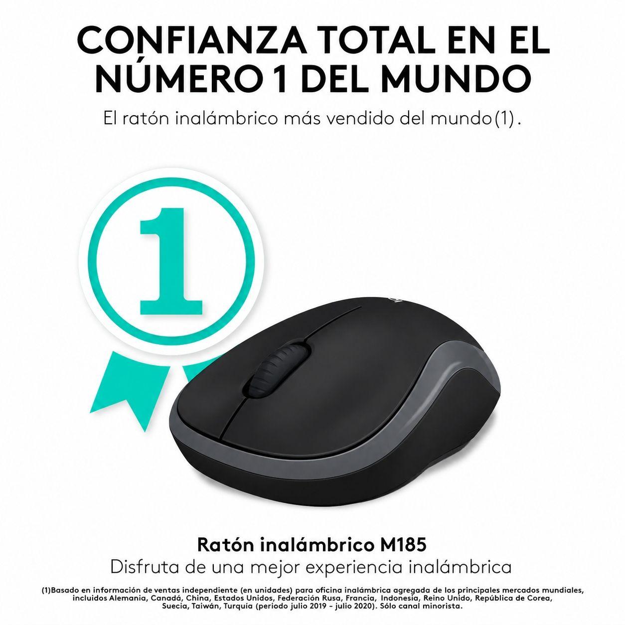 MOUSE LOGITECH INALAM M185-3