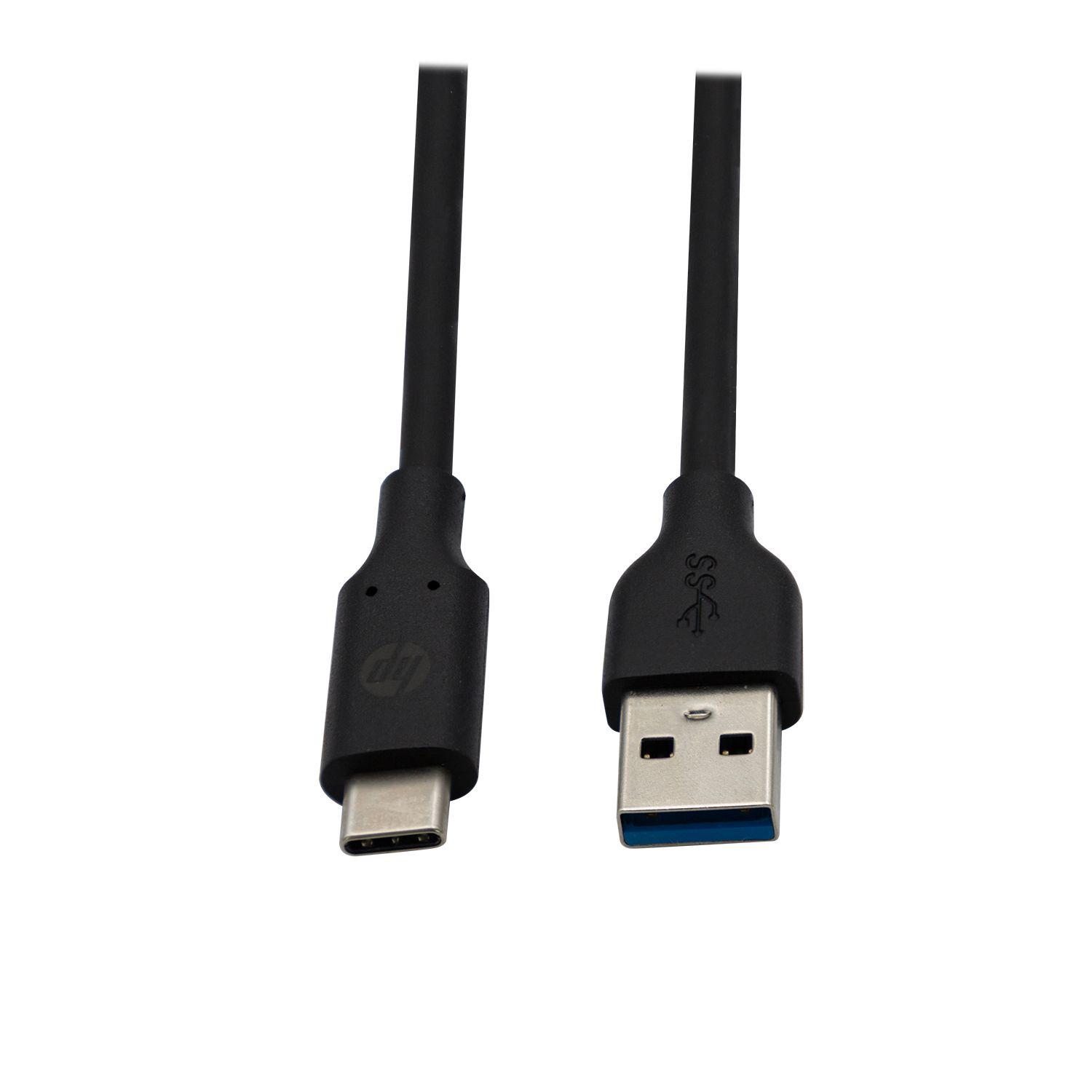 CABLE HP DHC-TC101 USB-A 1M NEGRO 8 PINES-2