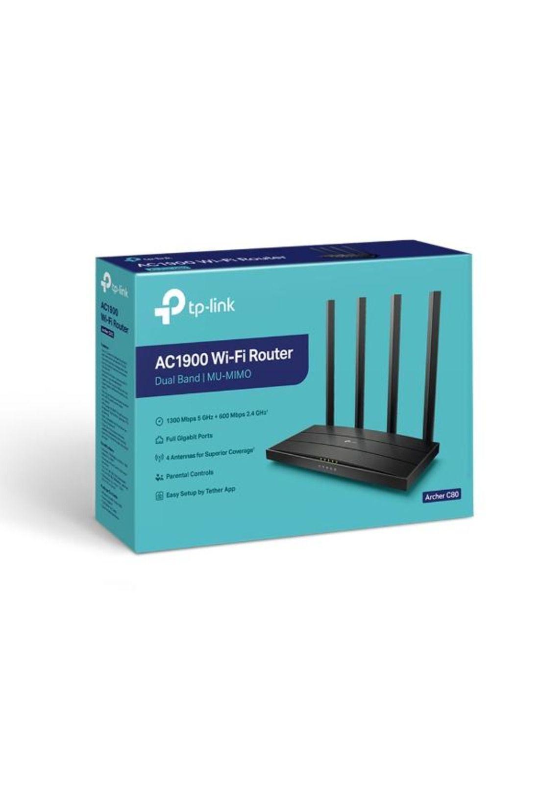 ROUTER WI-FI INALÁMBRICO AC1900 ARCHER C80 MU-MIMO TPLINK-3