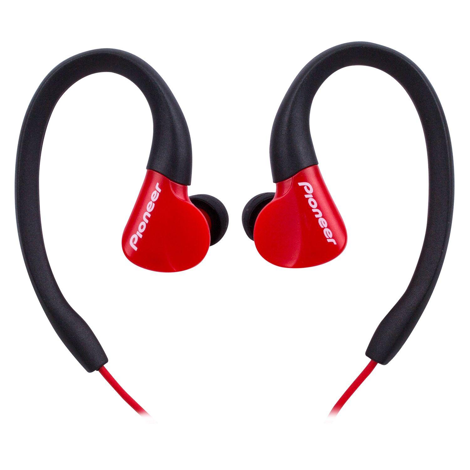 AUDÍFONOS PIONEER SEE3/R ROJOS-2