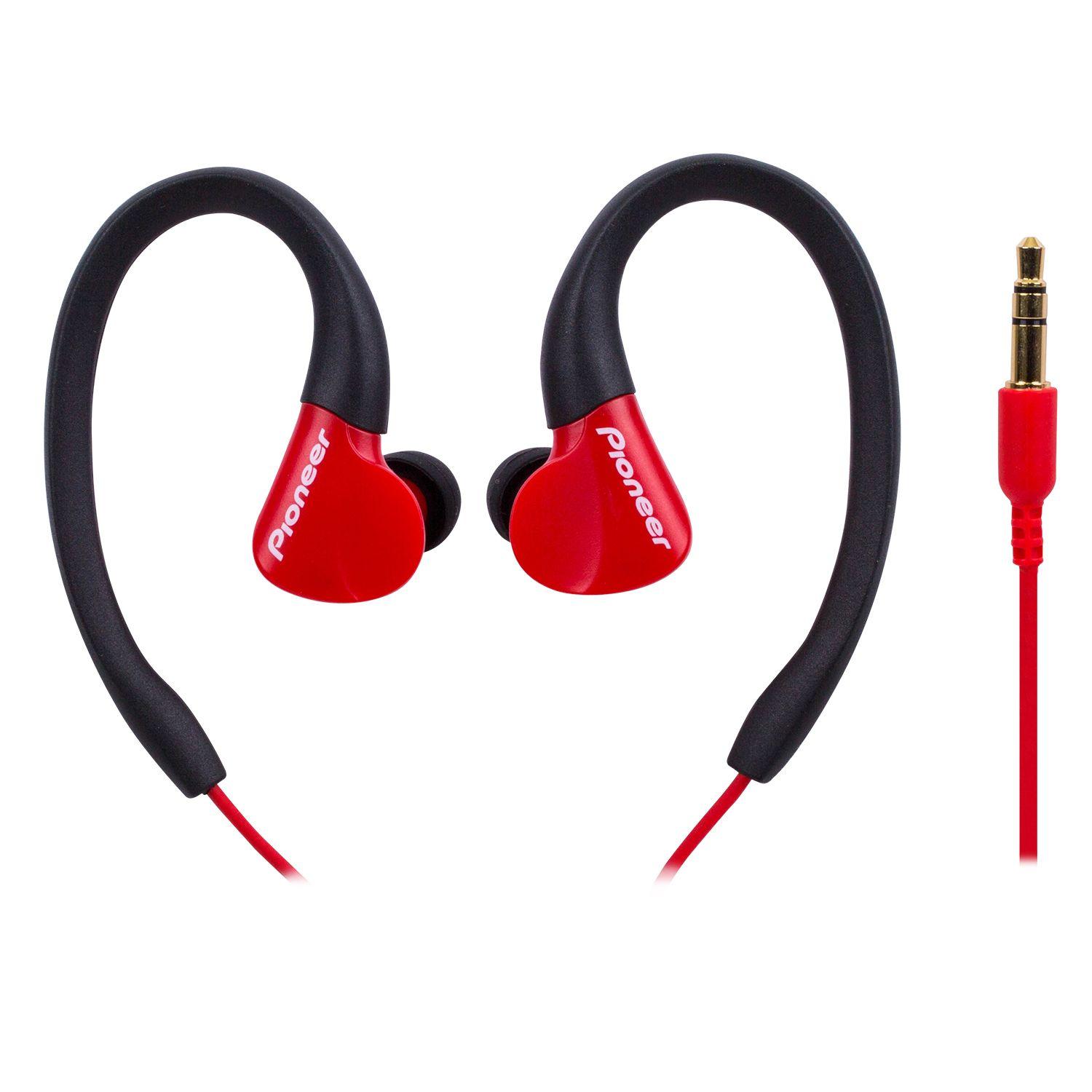 AUDÍFONOS PIONEER SEE3/R ROJOS-3