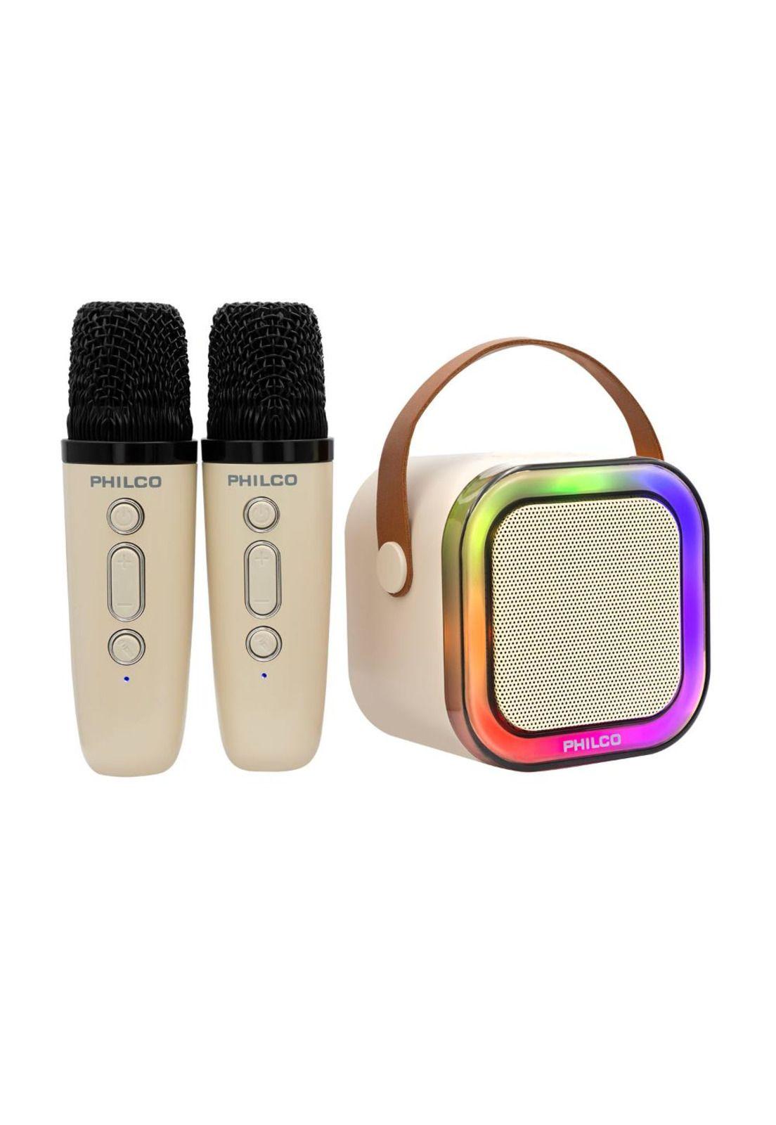 arlante Karaoke TWS + 2 Micrófonos Philco-2