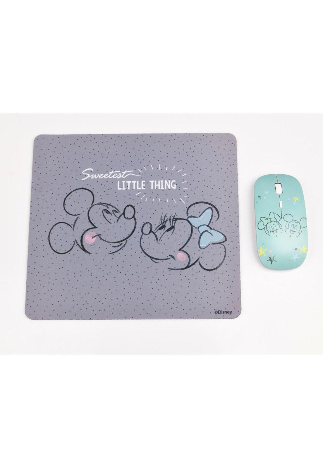 KIT MOUSE INALAMBRICO Y MOUSE PAD MICKEY 2-3