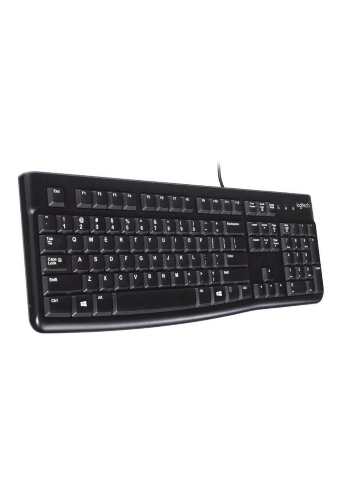Teclado Logitech K120 Qwerty Español España Color Negro-2
