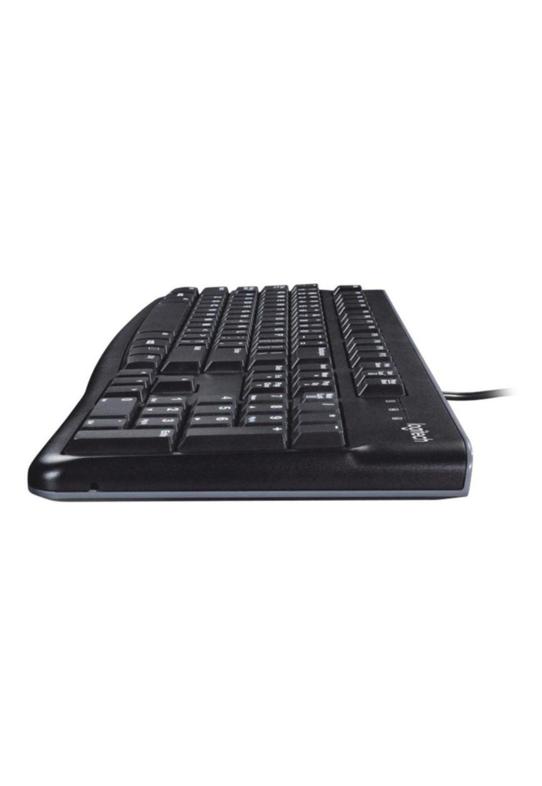 Teclado Logitech K120 Qwerty Español España Color Negro-3