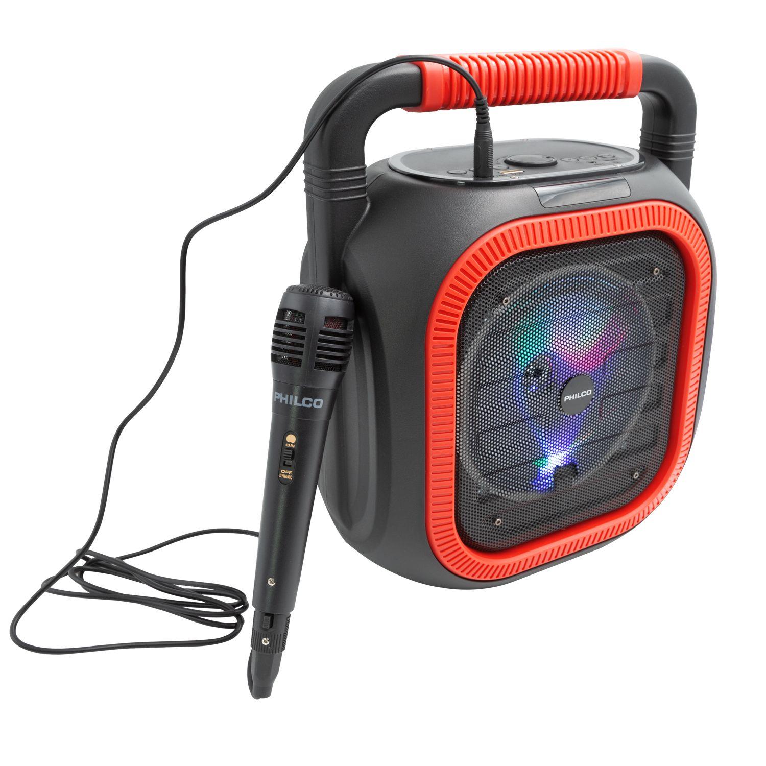 Parlante Karaoke 765rd 6.5  Philco Rojo Open box-3